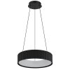Kemp Suspension Luminaires Globo Lighting LED Noir, 1 lumière