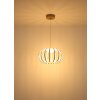 Ribbon Suspension Luminaires Globo Lighting LED Sable, 1 lumière