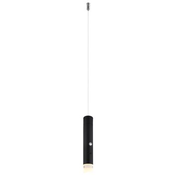 Pelo Suspension Luminaires Globo Lighting LED Noir, 1 lumière