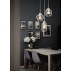 Nesa Suspension Luminaires Globo Lighting Blanc, 3 lumières