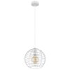 Nesa Suspension Luminaires Globo Lighting Blanc, 1 lumière