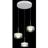 Belinda Suspension Luminaires Globo Lighting LED Blanc, 1 lumière