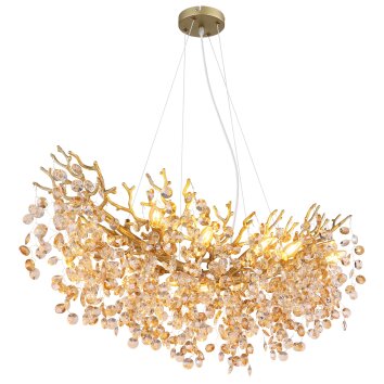 Queena Lustre Luminaires Globo Lighting Or, 10 lumières