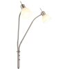Malte Lampadaire Luminaires Globo Lighting Nickel mat, 2 lumières