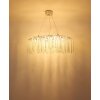 Laverne Lustre Luminaires Globo Lighting Chrome, 9 lumières
