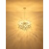 Queena Lustre Luminaires Globo Lighting Argenté, 10 lumières
