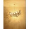 Queena Lustre Luminaires Globo Lighting Argenté, 16 lumières