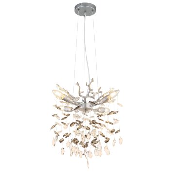 Queena Lustre Luminaires Globo Lighting Argenté, 4 lumières