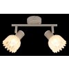 Planta Plafonnier Luminaires Globo Lighting Couleur bois, Sable, 2 lumières