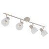 Planta Plafonnier Luminaires Globo Lighting Couleur bois, Sable, 4 lumières