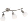 Loxy Plafonnier Luminaires Globo Lighting Blanc, 3 lumières