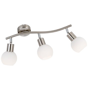 Loxy Plafonnier Luminaires Globo Lighting Blanc, 3 lumières