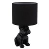 Dogo Lampe à poser Luminaires Globo Lighting Noir, 1 lumière