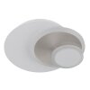 Odonell Applique murale Luminaires Globo Lighting LED Nickel mat, Blanc, 1 lumière