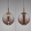 Infinity Suspension Luminaires Paul Neuhaus LED Bronze, 1 lumière, Télécommandes