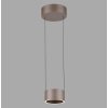 Clipse Suspension Luminaires Paul Neuhaus LED Bronze, 2 lumières, Télécommandes