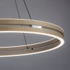 E-Loop Suspension Luminaires Paul Neuhaus LED Bronze, 2 lumières, Télécommandes