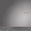 Loop-Bow Lampadaire, Lampadaires arc Luminaires Paul Neuhaus LED Bronze, 2 lumières