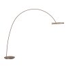 Loop-Bow Lampadaire, Lampadaires arc Luminaires Paul Neuhaus LED Bronze, 2 lumières