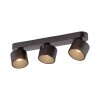 Cup Plafonnier Luminaires Paul Neuhaus LED Noir, 3 lumières