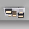 Manhattan Plafonnier Luminaires Paul Neuhaus LED Gris, 1 lumière, Télécommandes