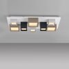 Manhattan Plafonnier Luminaires Paul Neuhaus LED Gris, 1 lumière, Télécommandes