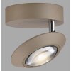 Oculis Plafonnier Luminaires Paul Neuhaus LED Bronze, 1 lumière
