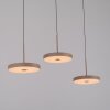 PLATA Suspension Luminaires Leuchten Direkt LED Sable, 3 lumières