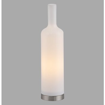 BOTTLE Lampe à poser Luminaires Leuchten Direkt LED Argenté, 1 lumière