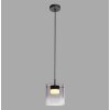 ELIO Suspension Luminaires Leuchten Direkt LED Noir, 1 lumière
