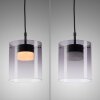 ELIO Suspension Luminaires Leuchten Direkt LED Noir, 1 lumière