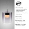 ELIO Suspension Luminaires Leuchten Direkt LED Noir, 1 lumière