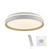 MIO Plafonnier Luminaires Leuchten Direkt LED Sable, 1 lumière, Télécommandes