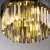 KULUNKA Lustre Luminaires Leuchten Direkt LED Noir, 4 lumières
