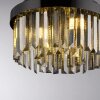 KULUNKA Lustre Luminaires Leuchten Direkt LED Noir, 4 lumières