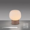 NAMI Lampe à poser Luminaires Leuchten Direkt LED Sable, 1 lumière