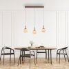 NAMI Suspension Luminaires Leuchten Direkt LED Sable, 3 lumières