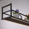 SONTURA Suspension Luminaires Leuchten Direkt LED Noir, 2 lumières