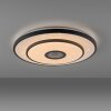 TURANUS Plafonnier Luminaires Leuchten Direkt LED Noir, 1 lumière