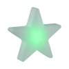 STAR Lampe à poser Luminaires Leuchten Direkt LED Blanc, 1 lumière, Télécommandes, Changeur de couleurs
