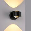 AKKU-CHIA Applique murale Luminaires Leuchten Direkt LED Noir, 2 lumières, Télécommandes