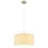 Deleon Suspension Luminaires Globo Lighting Chrome, Sable, 1 lumière