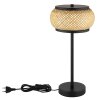 Bambora Lampe à poser Luminaires Globo Lighting LED Noir, 1 lumière