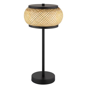 Bambora Lampe à poser Luminaires Globo Lighting LED Noir, 1 lumière