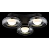Carlene Plafonnier Luminaires Globo Lighting LED Noir, 1 lumière