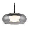 Carlene Suspension Luminaires Globo Lighting LED Noir, 1 lumière