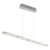 Novak Suspension Luminaires Globo Lighting LED Nickel mat, 1 lumière