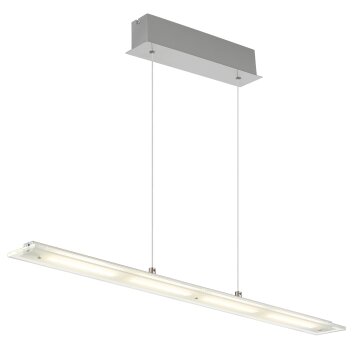Novak Suspension Luminaires Globo Lighting LED Nickel mat, 1 lumière