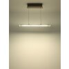 Novak Suspension Luminaires Globo Lighting LED Nickel mat, 1 lumière