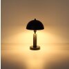 Lampe Champignon  Janie Lampe à poser Luminaires Globo Lighting Noir, 1 lumière